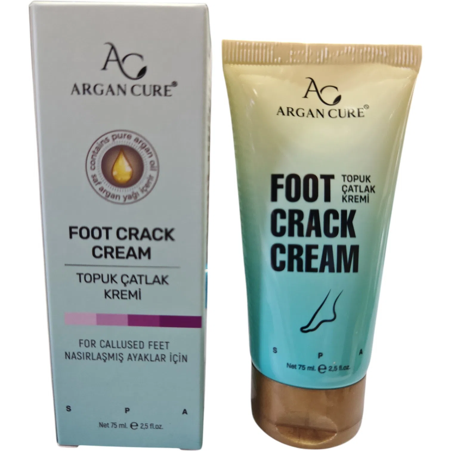 Argan Cure Topuk Çatlak Kremi 75 Ml