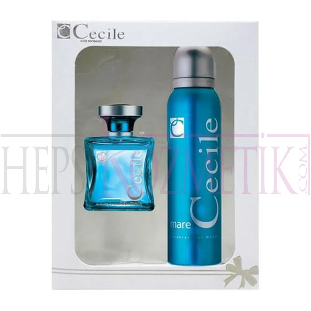 Cecile Women Edt 100 Ml+Deo Mare
