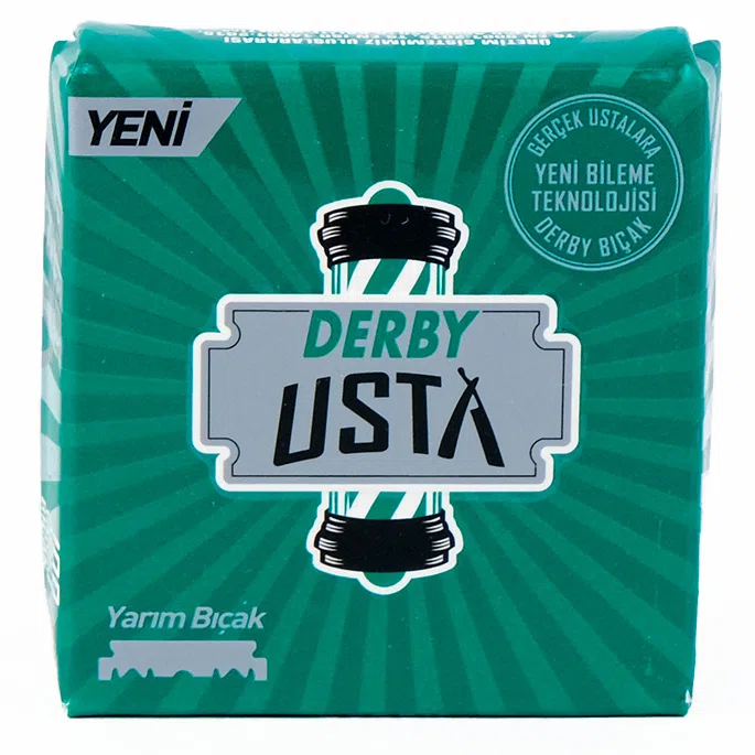 Derby Usta Yarım Jilet 100 Adet