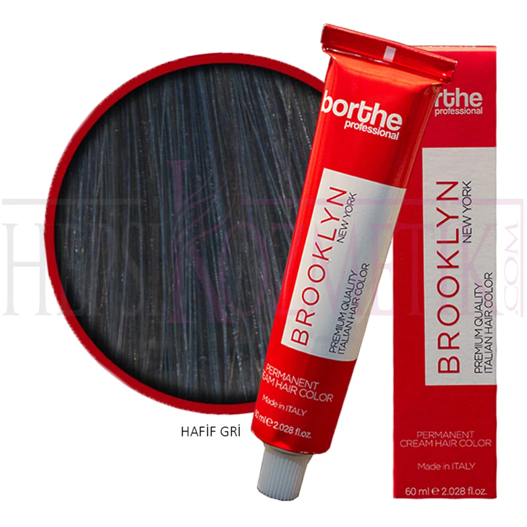 Borthe (Bosley) Mix Saç Boyası Light Grey 60 Ml
