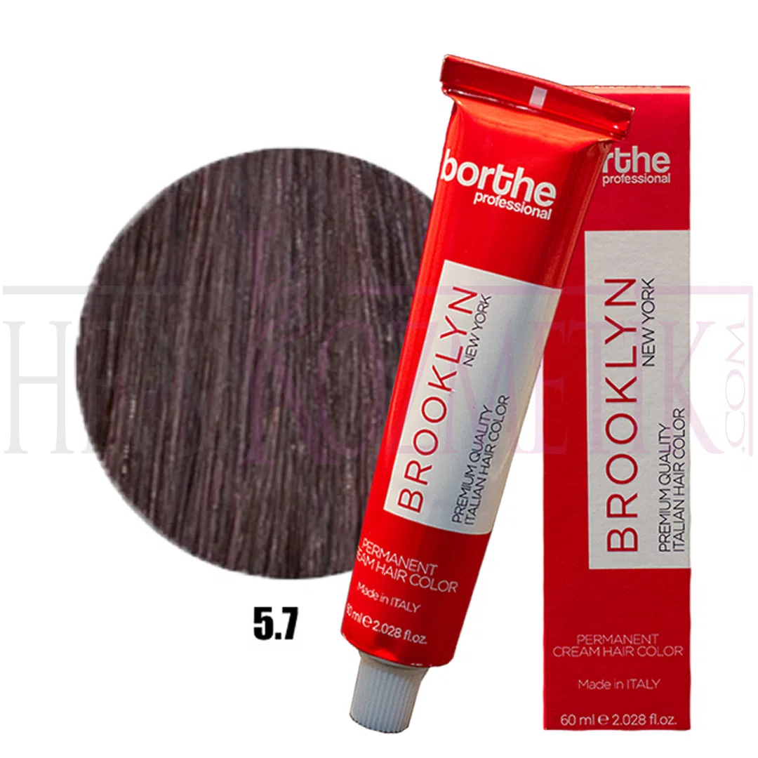 Borthe (Bosley) Saç Boyası 5.7 Açık Kestane Kahve 60 Ml