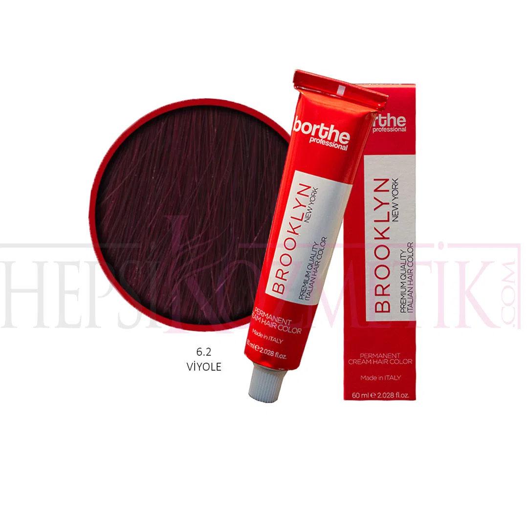 Borthe (Bosley) Saç Boyası 6.2 Viyole 60 Ml
