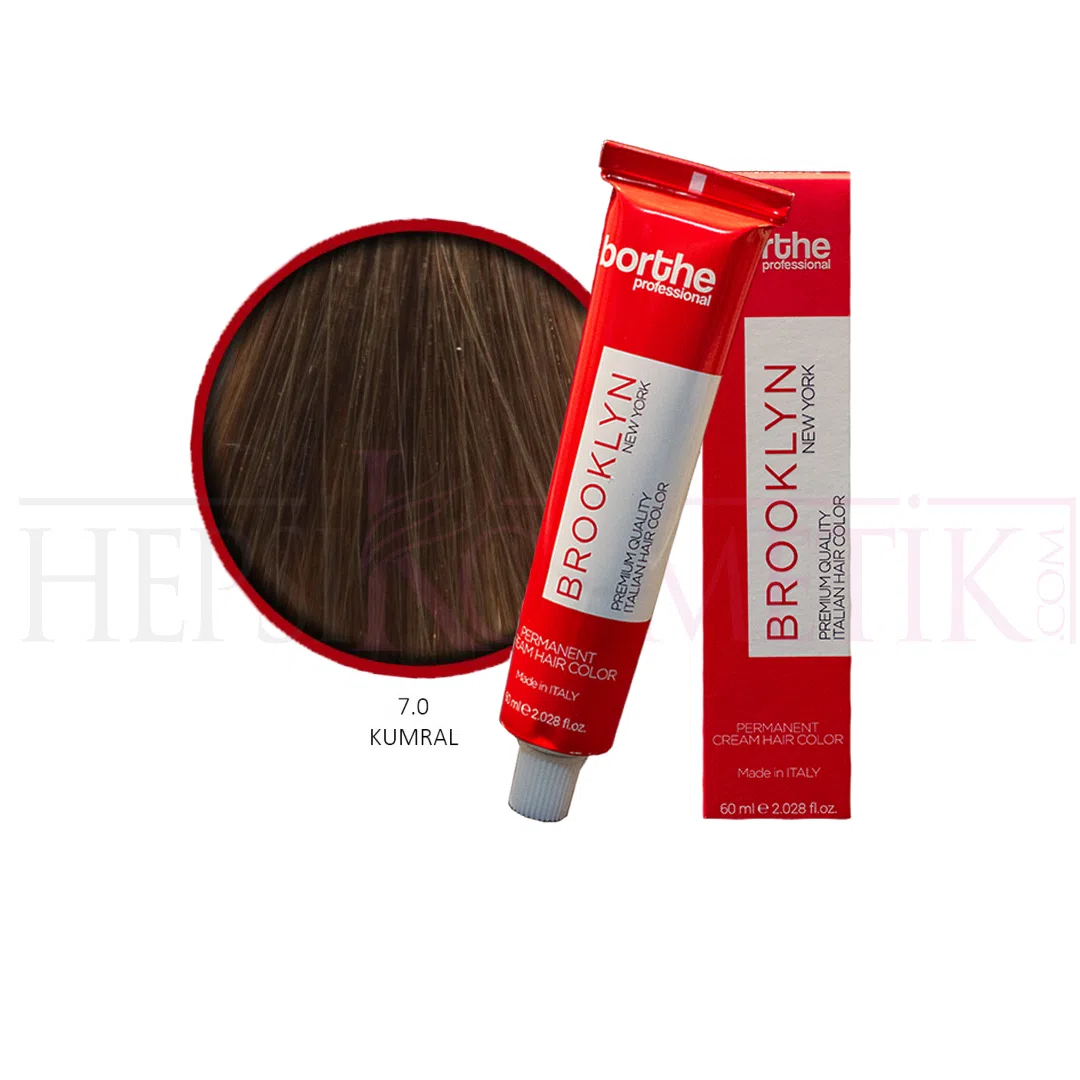 Borthe (Bosley) Saç Boyası 7.0 Kumral 60 Ml