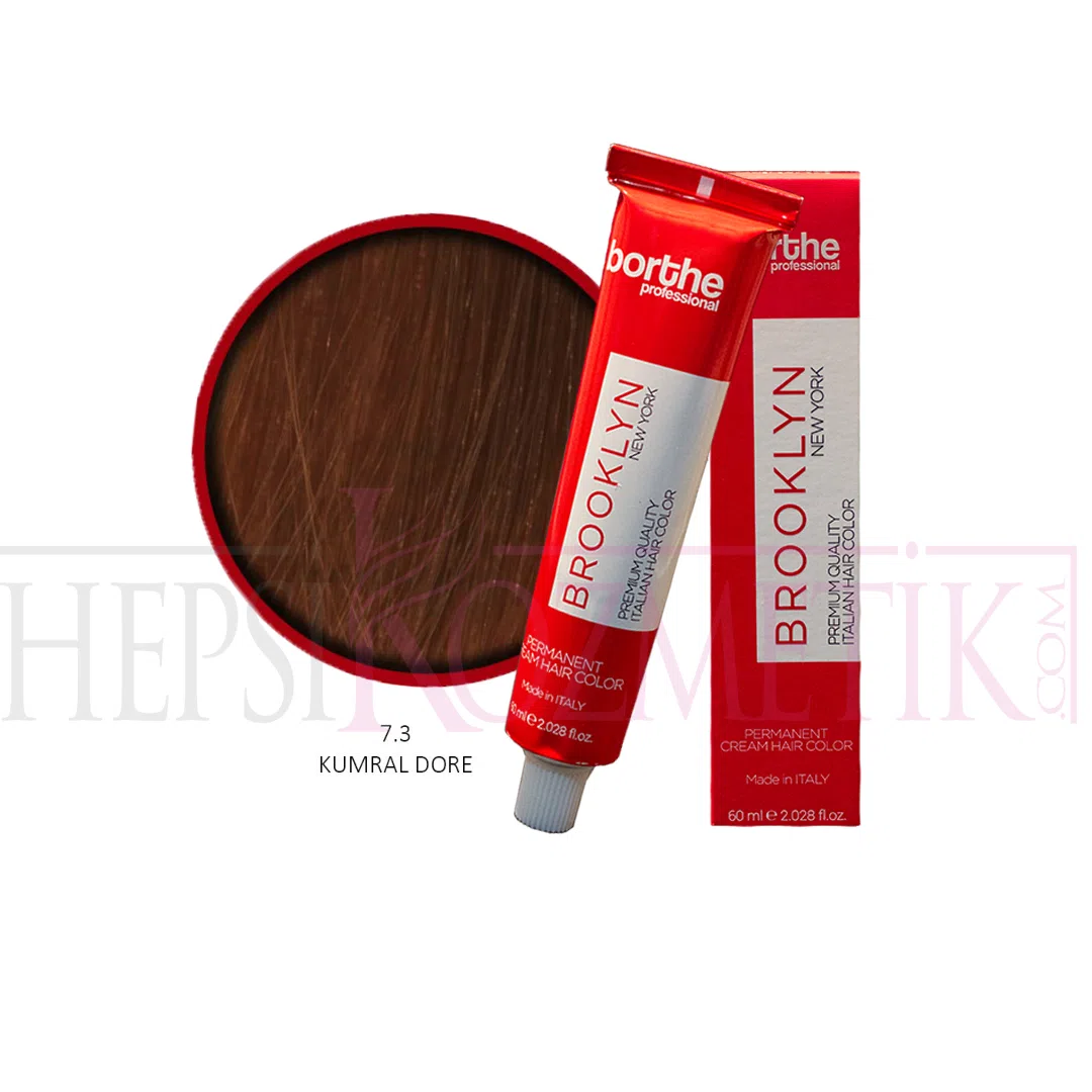 Borthe (Bosley) Saç Boyası 7.3 Kumral Dore 60 Ml
