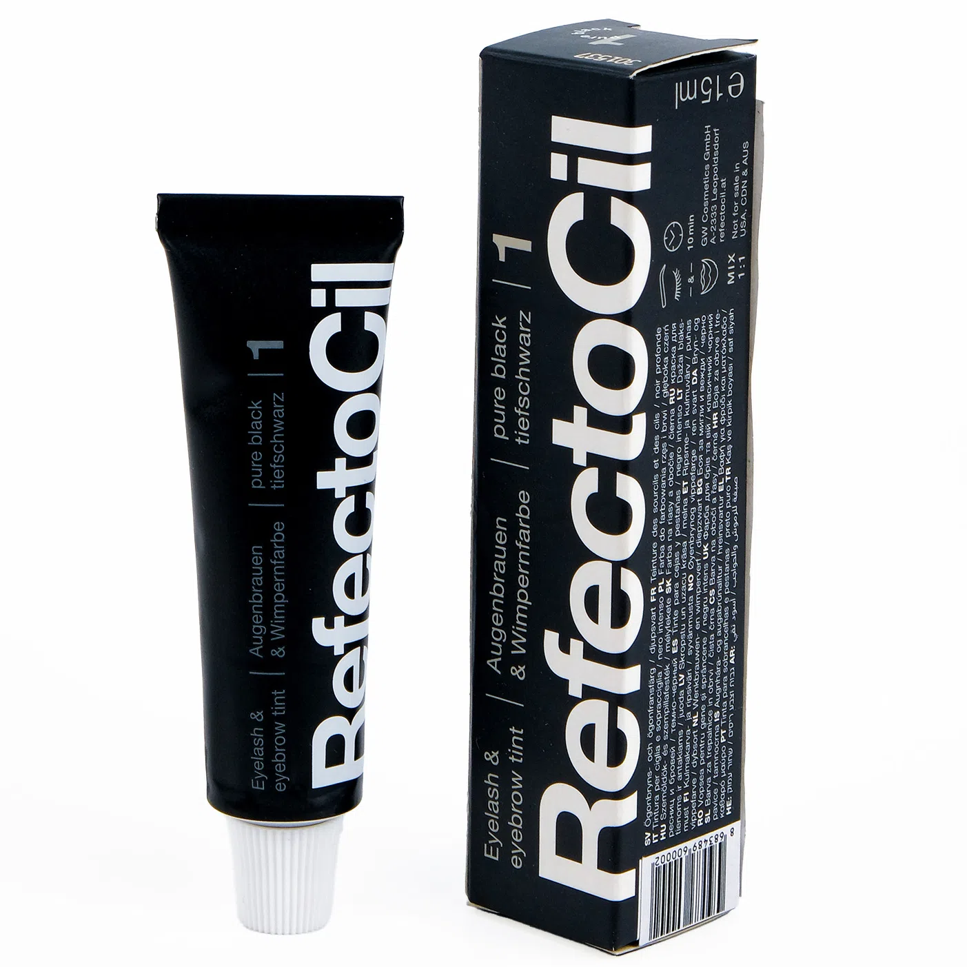 Refectocil Kaş Ve Kirpik Boyası No:1 Siyah 15 Ml