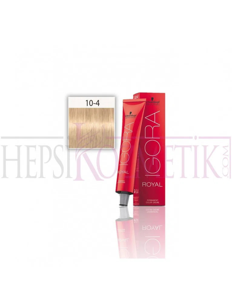 İgora Royal Absolutes Saç Boyası 10.4 Ultra Sarı Bej  60 Ml