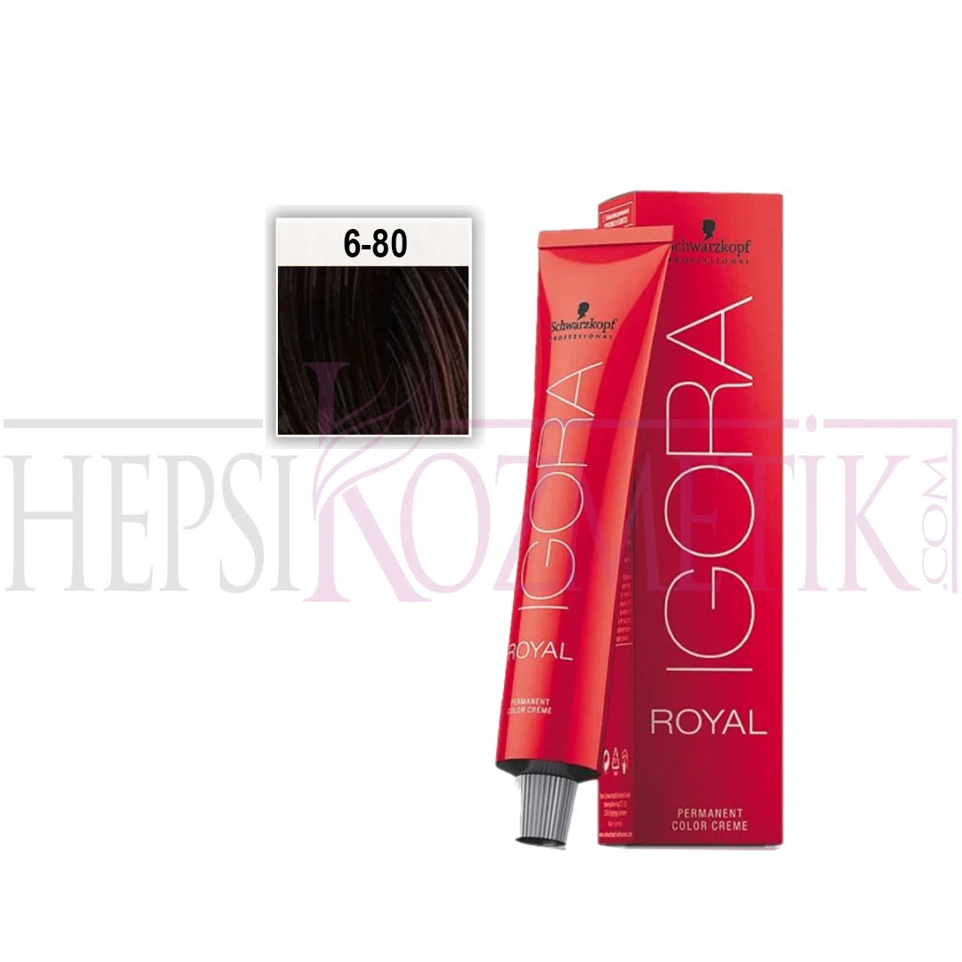 İgora Royal Absolutes Saç Boyası 6.80 Saç Boyası Eski 60 Ml