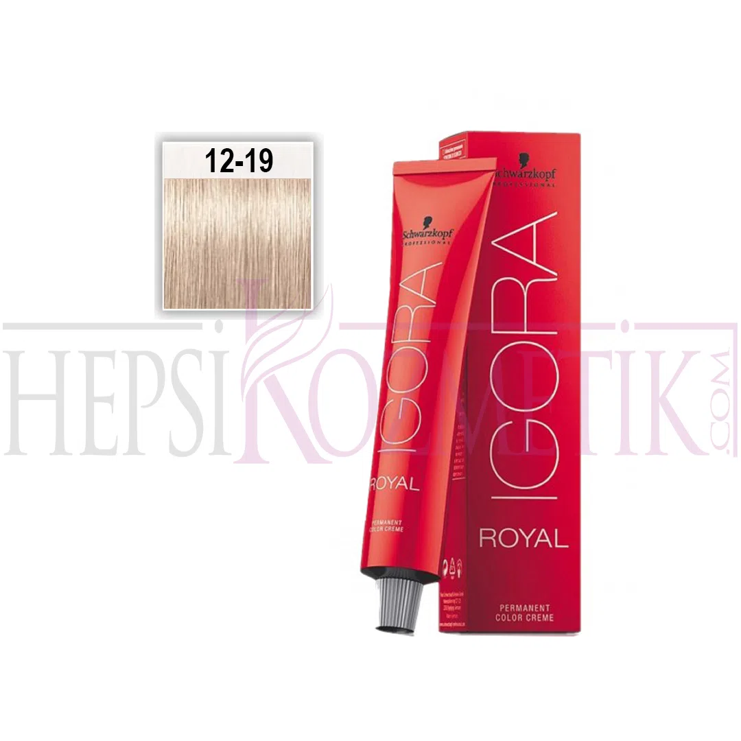 İgora Royal Absolutes Saç Boyası 12.19 Özel Açıcı 60 60 Ml
