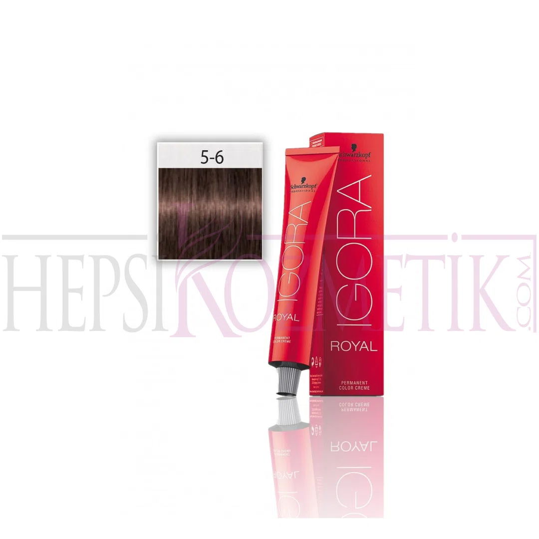 İgora Royal Saç Boyası 5.6 Açık Kahve Kestane 60 Ml                                   