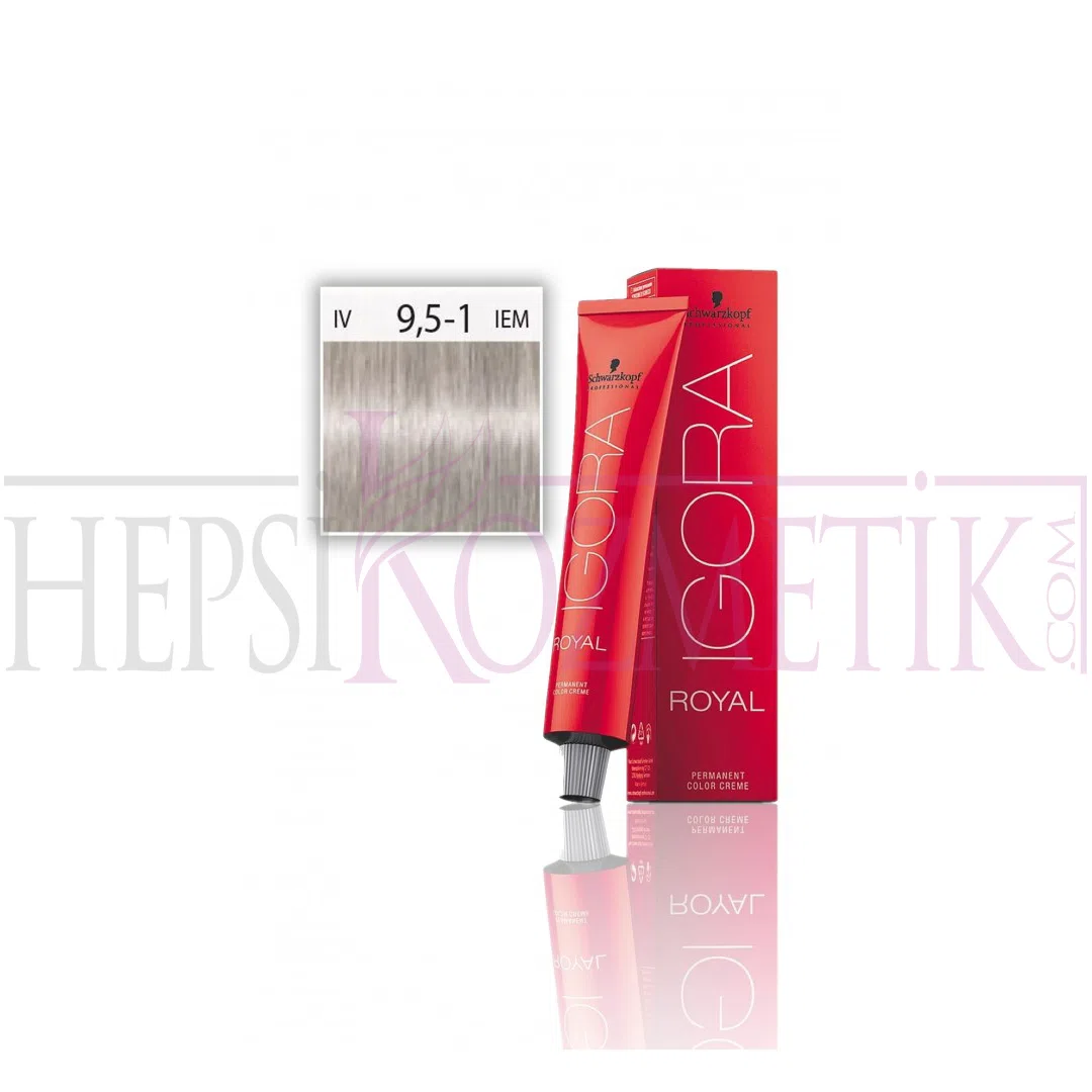 İgora Royal Saç Boyası 9.5-1 İnci 60 Ml