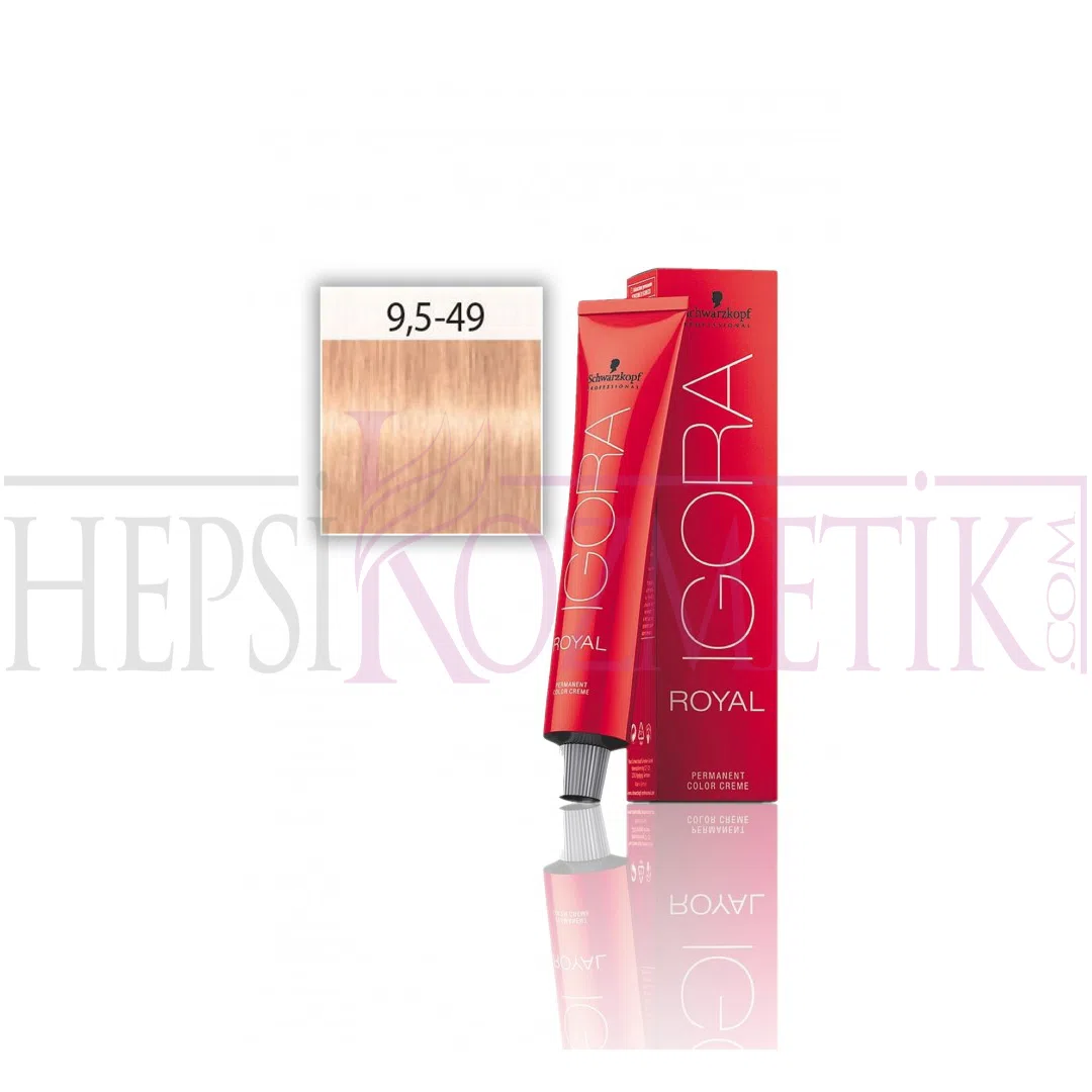 İgora Royal Saç Boyası 9.5-4 Pastel Bej 60 Ml