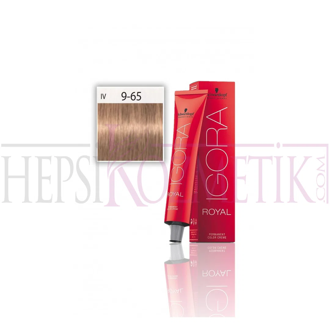 İgora Royal Saç Boyası 9.65 Çikolata Altın Sarı 60 Ml