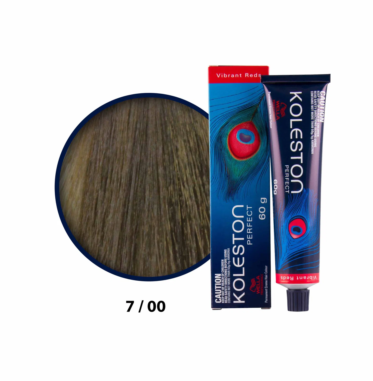 K.Perfect Saç Boyası 7/00 Orta Kumral Sıcak 60 Ml