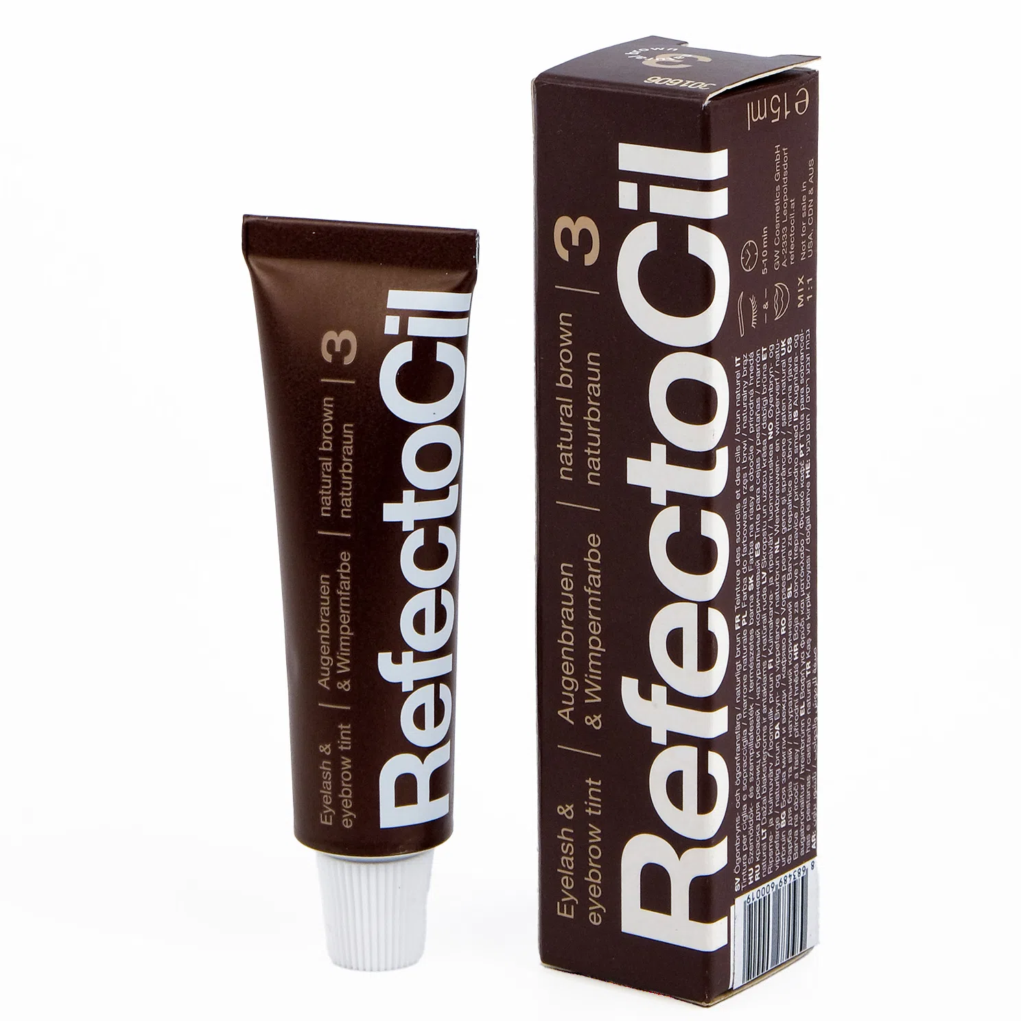Refectocil Kaş Ve Kirpik Boyası No:3 Koyu Kahve 15 Ml