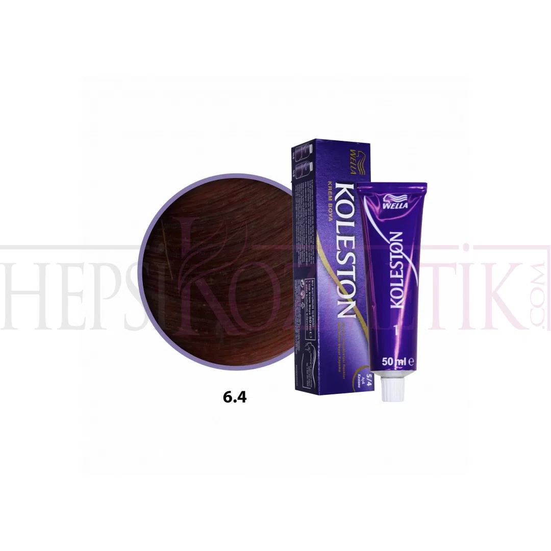 Koleston Saç Boyası 6.4 Kızıl Bakır 50 Ml