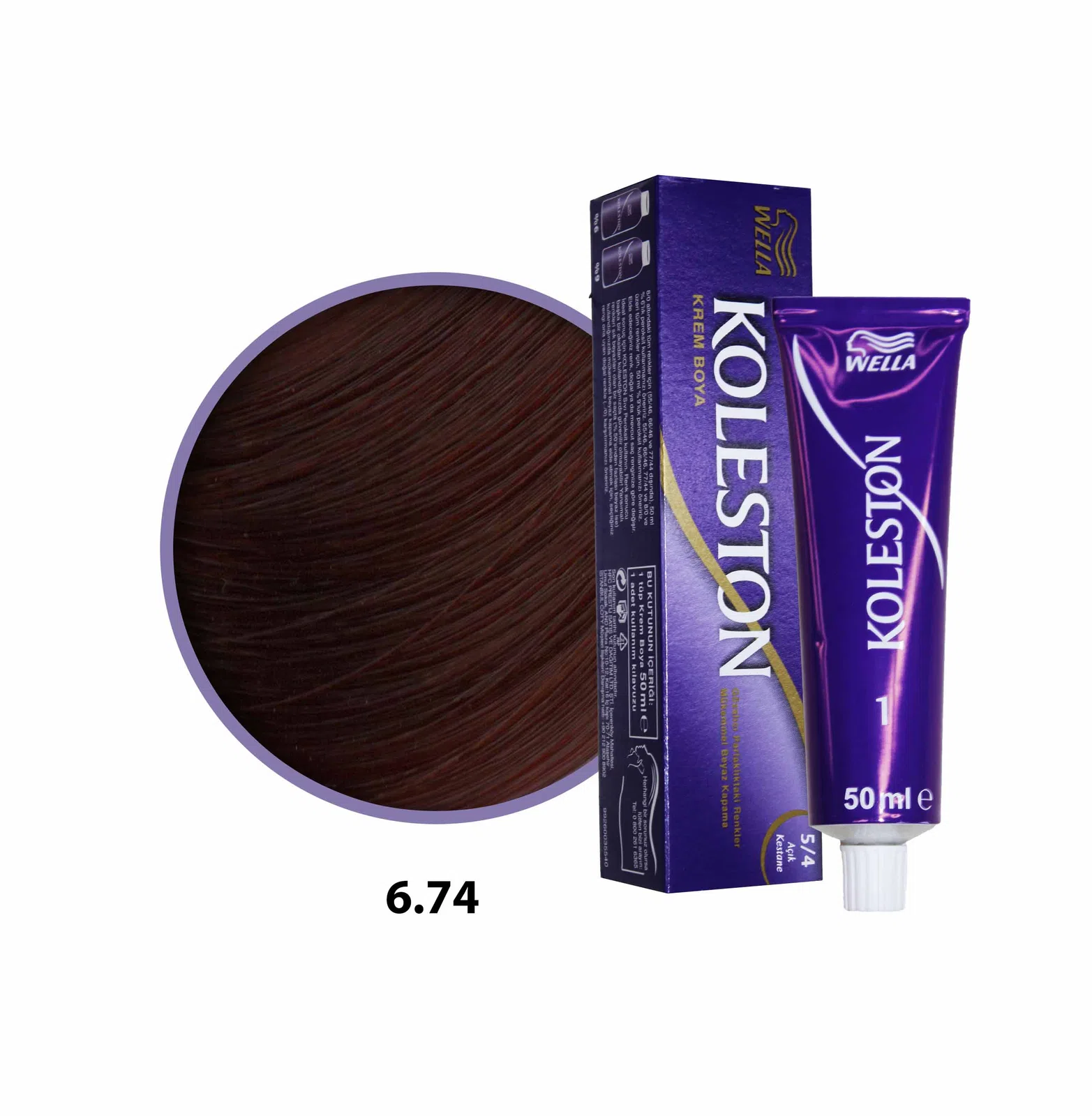 Koleston Saç Boyası 6.74 Terracota  50 Ml