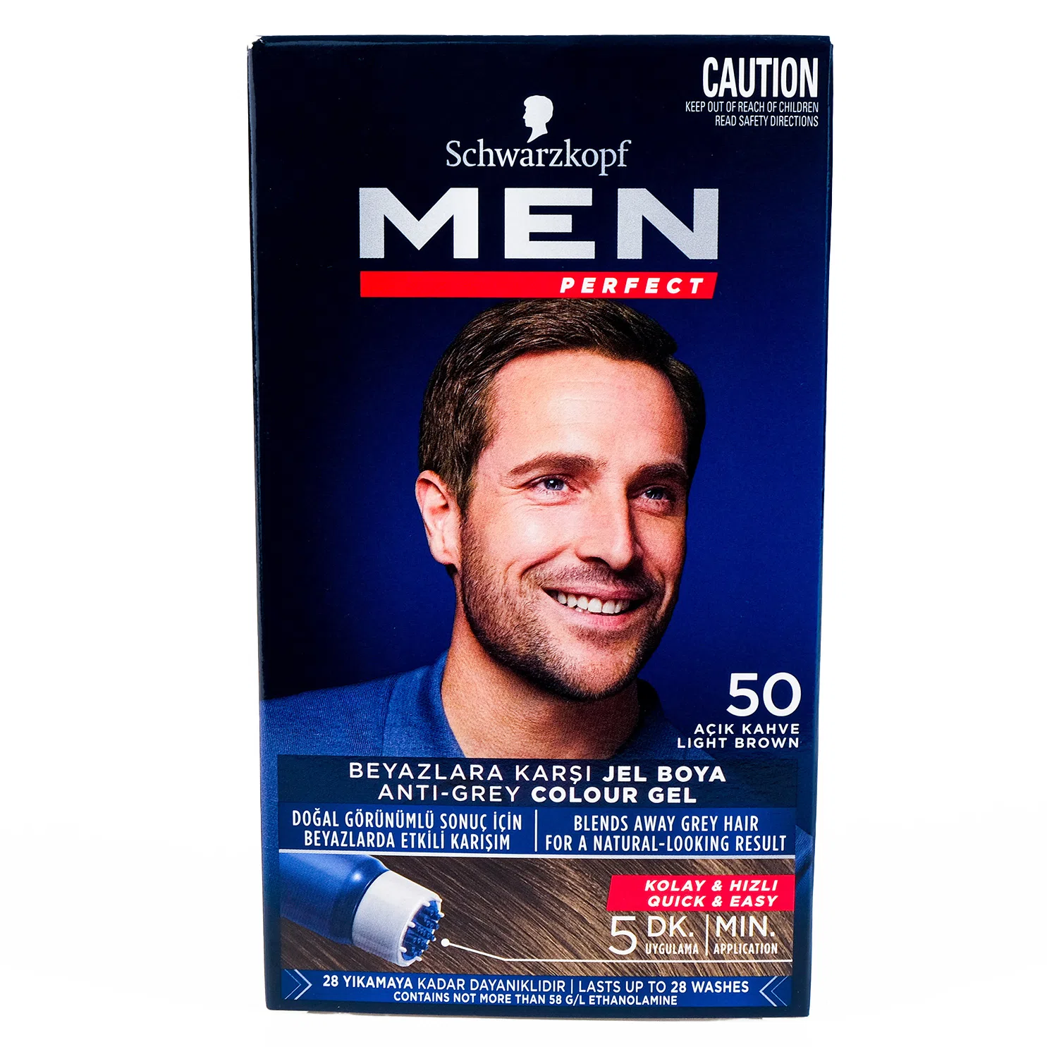 Men Perfect Jel Boya 50 40+40 Ml 
