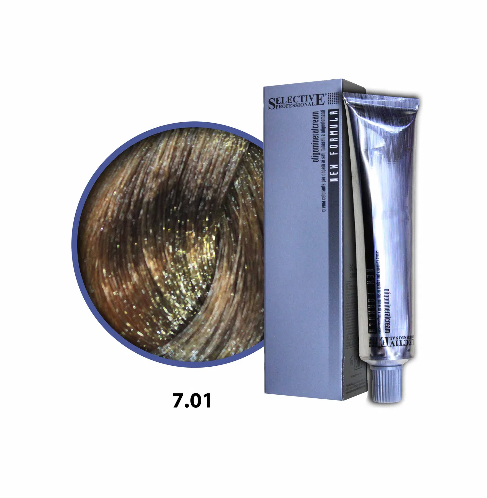 Selective Saç Boyası 7.01 Küllü Sarı 60 Ml