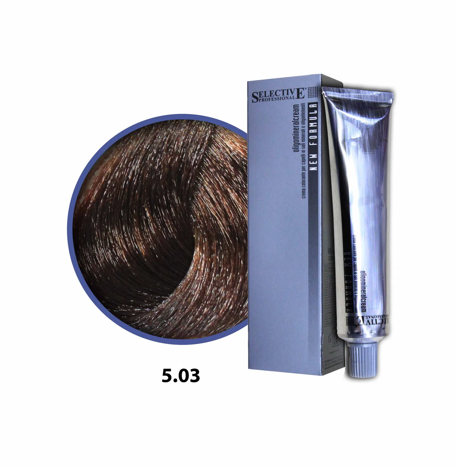 Selective Saç Boyası 5.03 Açık Dore Kahve 60 Ml