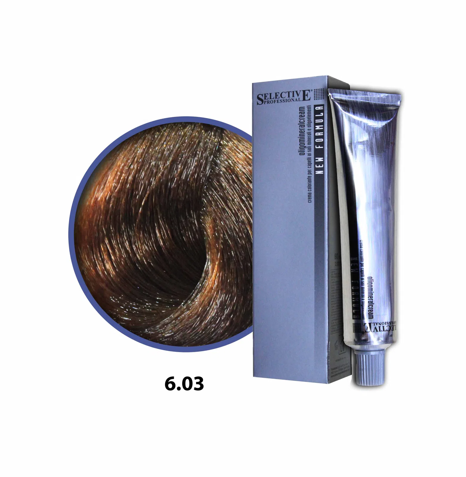 Selective Saç Boyası 6.03 Koyu Dore Sarı 60 Ml