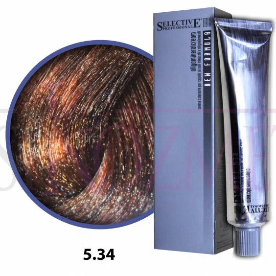 Selective Saç Boyası 5.34 Açık Tütün Kahve 60 Ml