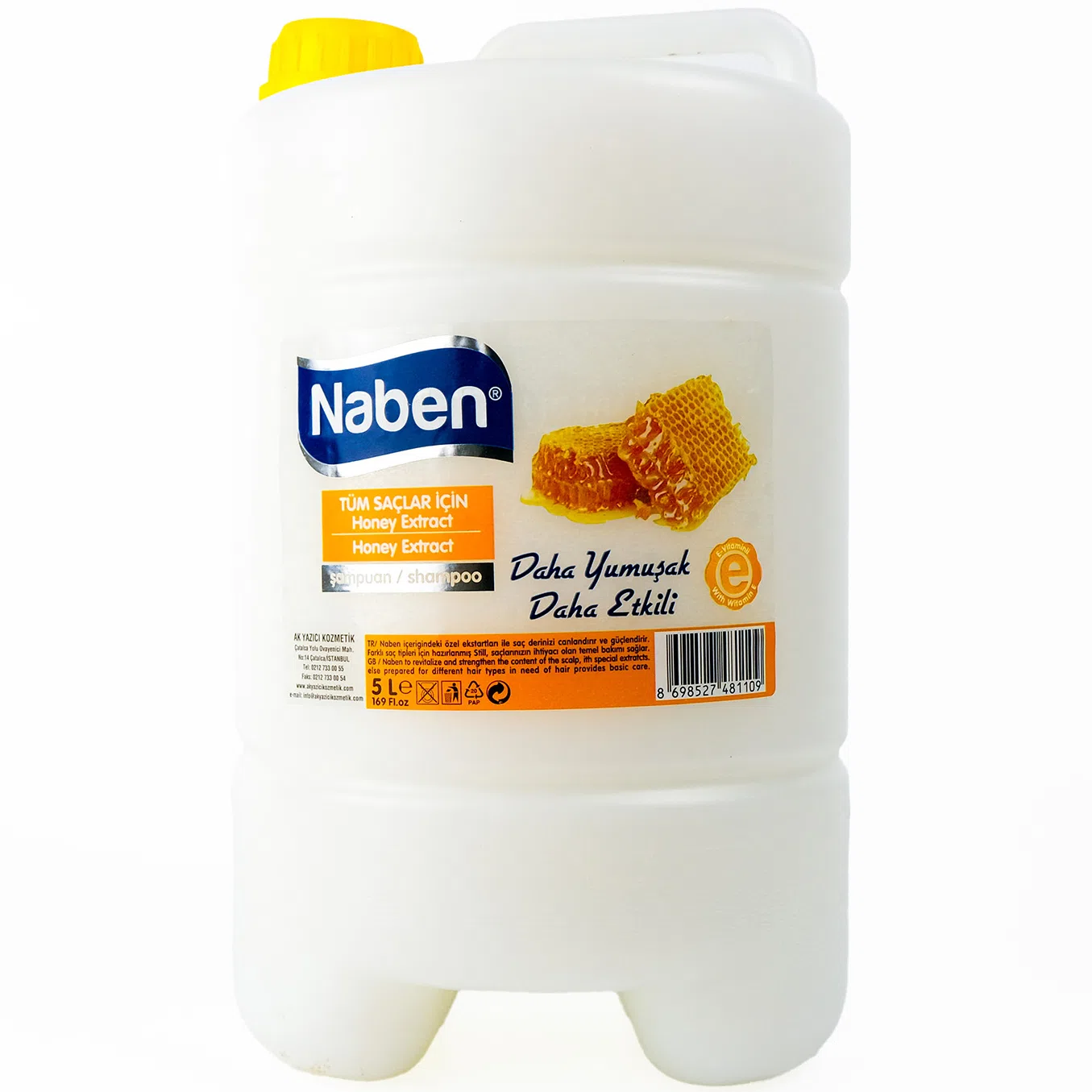 Naben Saç Şampuanı Ballı 5 Kg