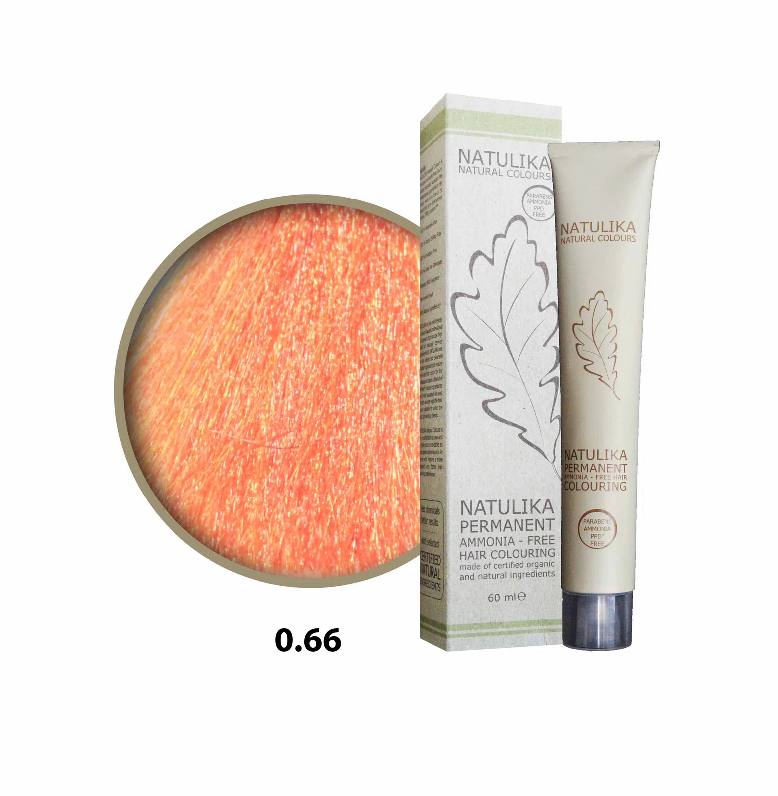Seven Pigments(Natulika) Organic Saç Boyası 0.66 Mix Yoğun Bakır 60 Ml