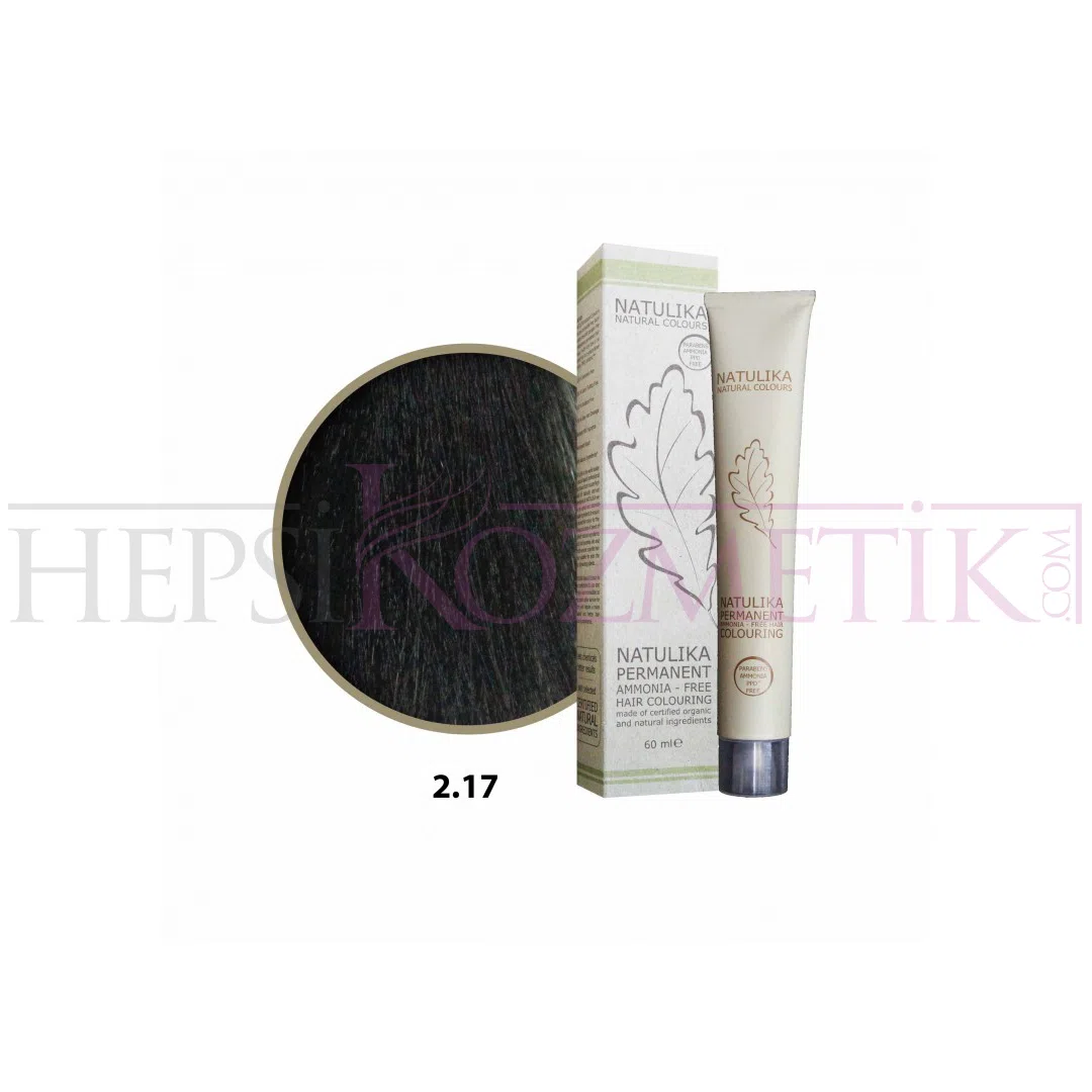 Seven Pigments (Natulika) Organic Saç Boyası 2.17 Soğuk Kahve 60 Ml