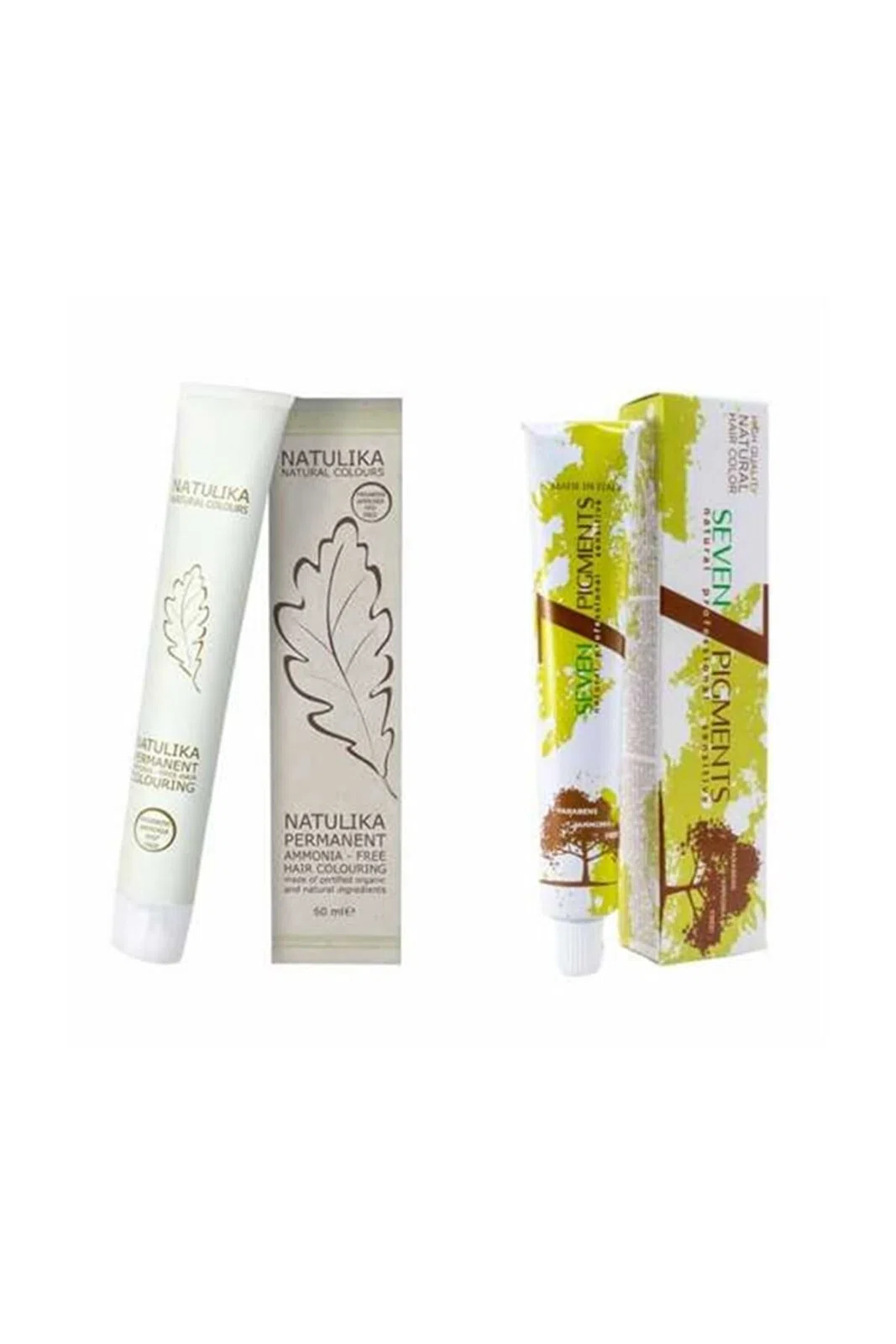Seven Pigments (Natulika) Organic Saç Boyası 4.55 Yoğun Kızıl Kahve 60 Ml