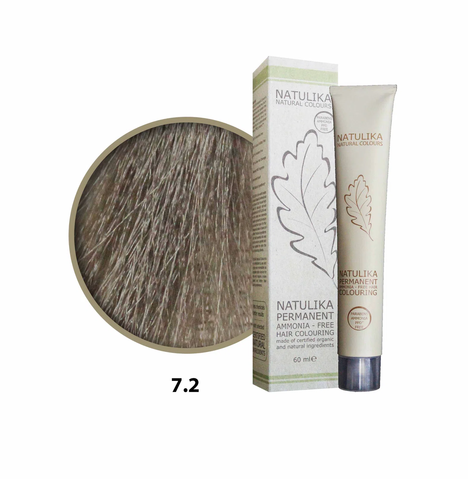 Seven Pigments (Natulika) Organic Saç Boyası 7.2 50ml