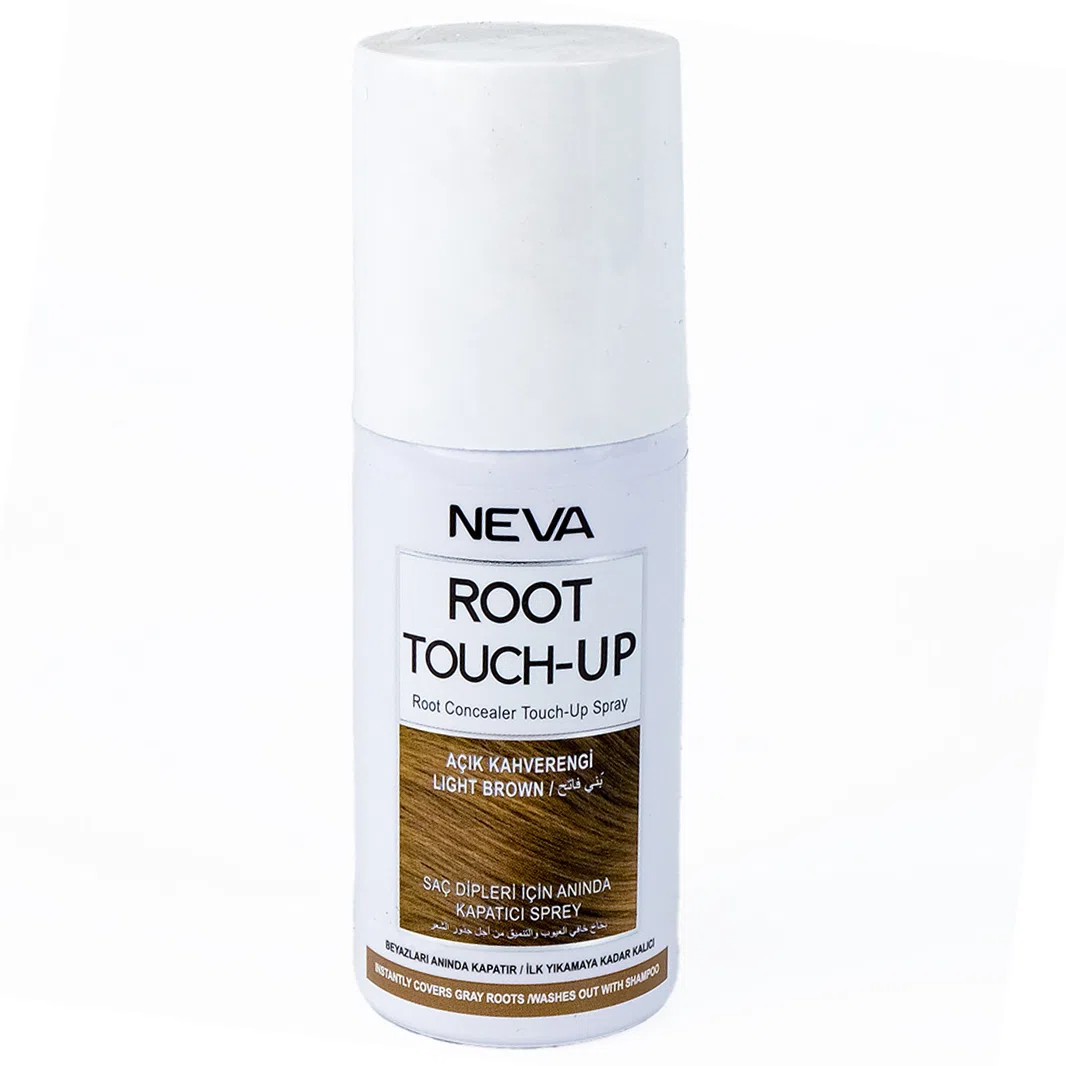 Neva Root Touch-Up Saç Dipleri İçn Kapatıcı Sprey Açık Kahve 75 Ml