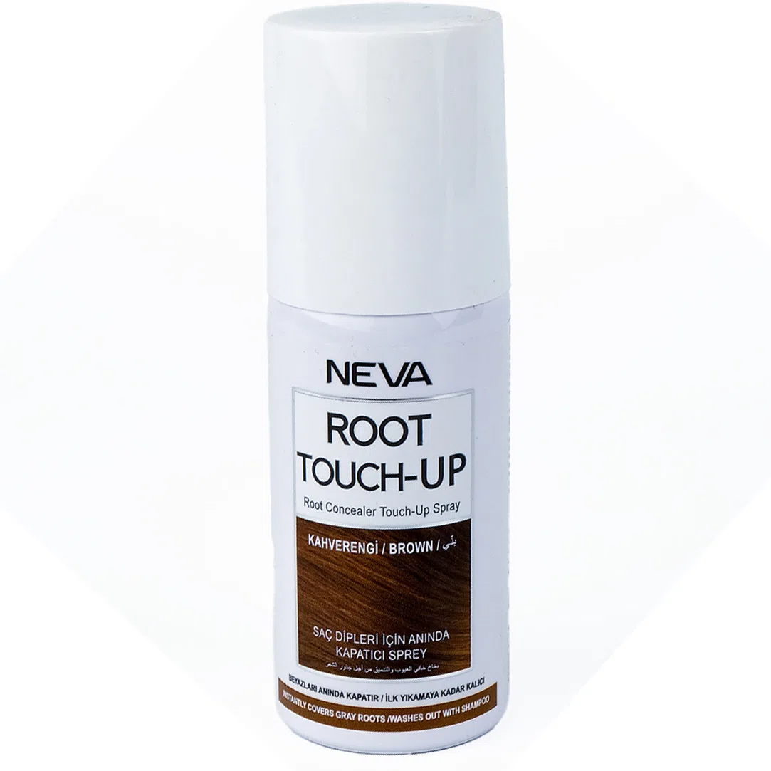 Neva Root Touch-Up Saç Dipleri İçn Kapatıcı Sprey Kahve 75 Ml