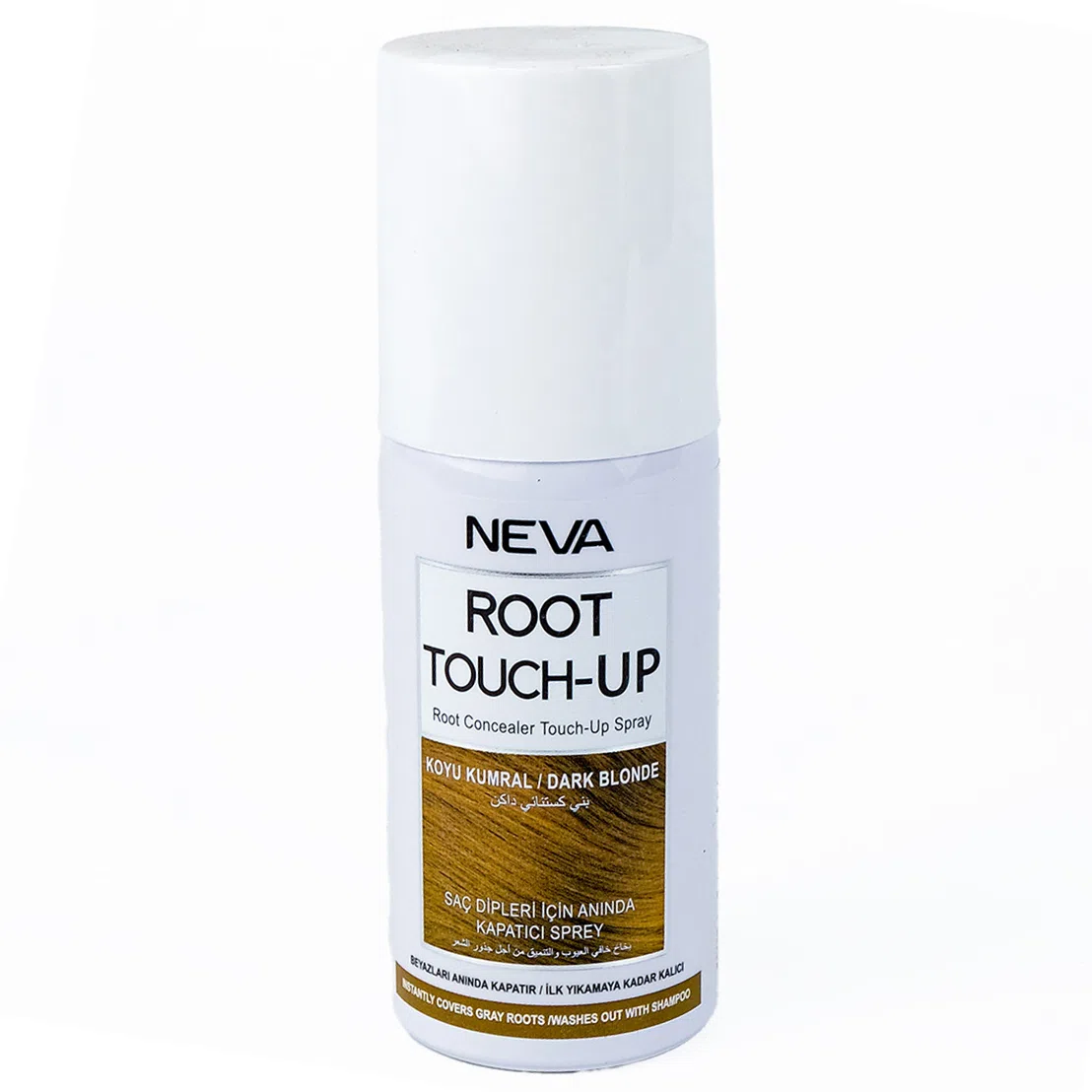 Neva Root Touch-Up Saç Dipleri İçn Kapatıcı Sprey Koyu Kumral 75 Ml