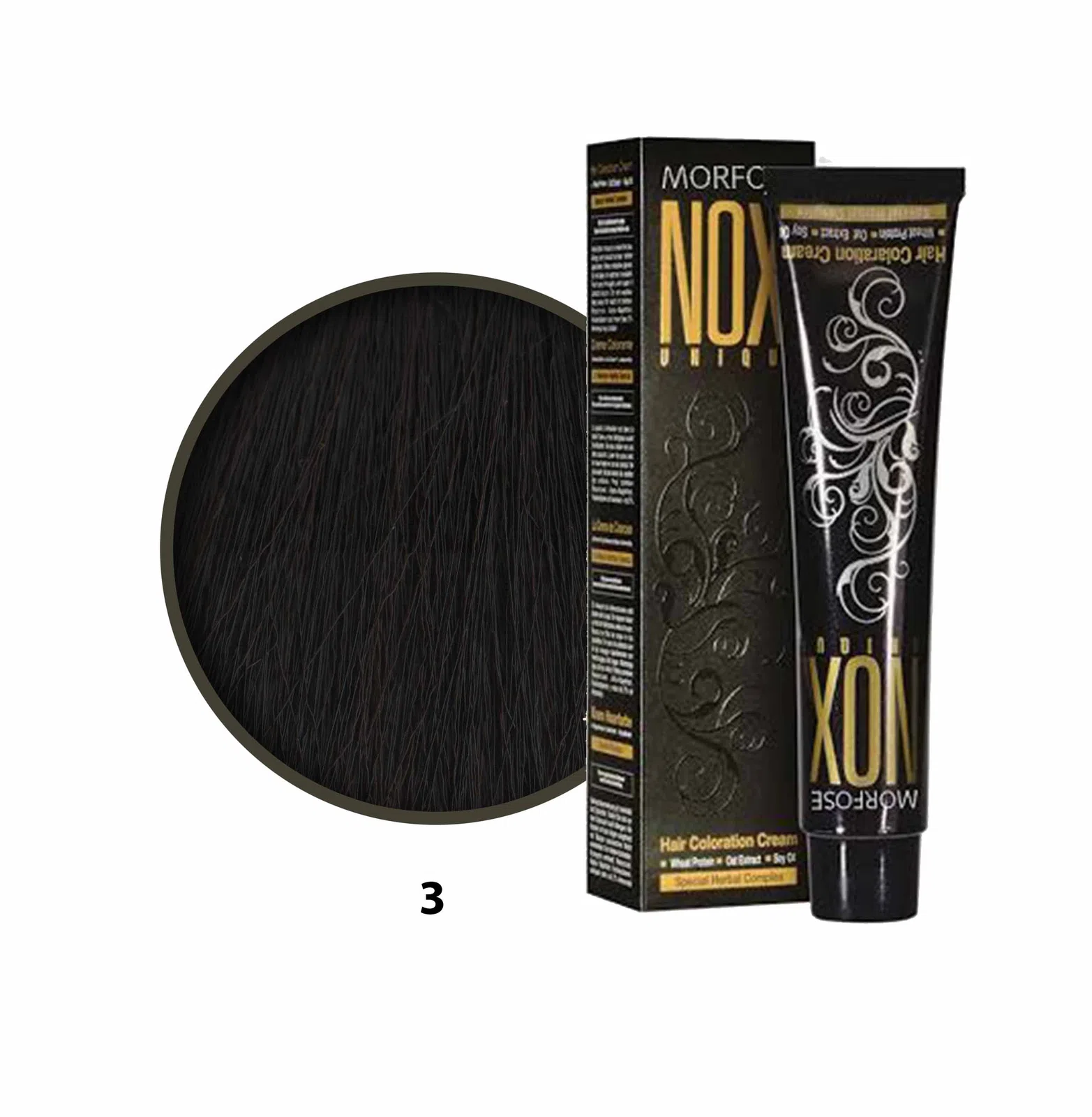 Nox Saç Boyası 3 Koyu Kahve 60 Ml