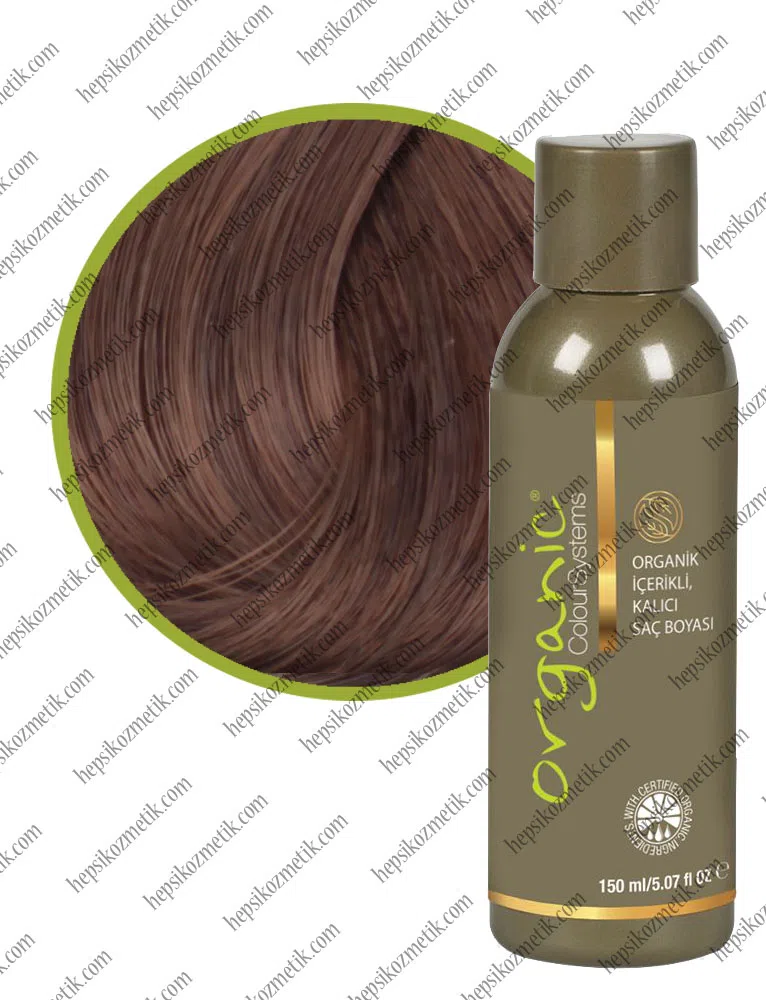Organic Bitkisel Saç Boyası 5 GD Açık Altın Kahve 150 Ml