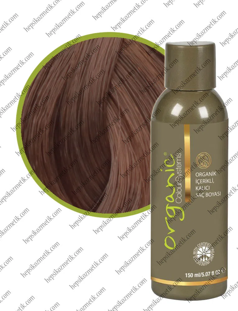 Organic Bitkisel Saç Boyası 8 CA Açık Karamel Sarısı 150 Ml