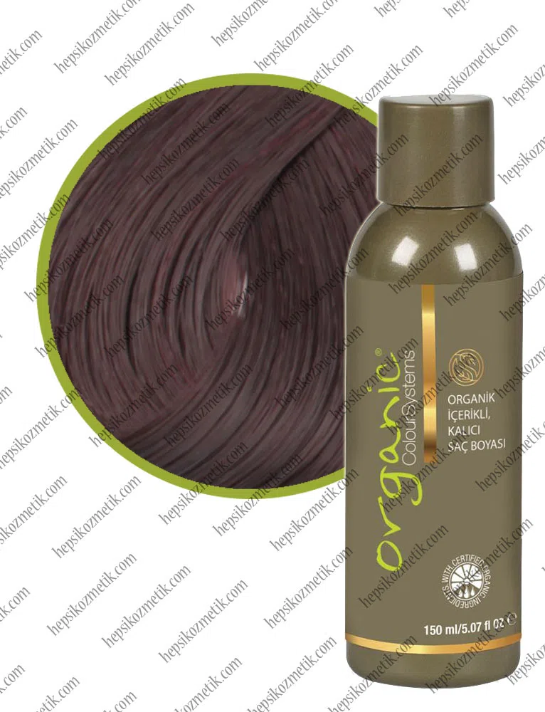 Organic Bitkisel Saç Boyası 4 CR Orta Bakır Kahve 150 Ml