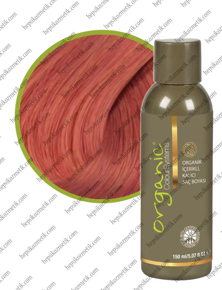 Organic Bitkisel Saç Boyası 6 BC Koyu Parlak Bakır 150 Ml