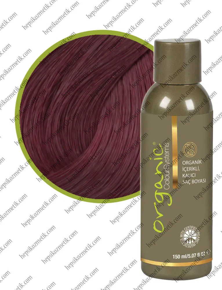 Organic Bitkisel Saç Boyası 4 FR 150ML