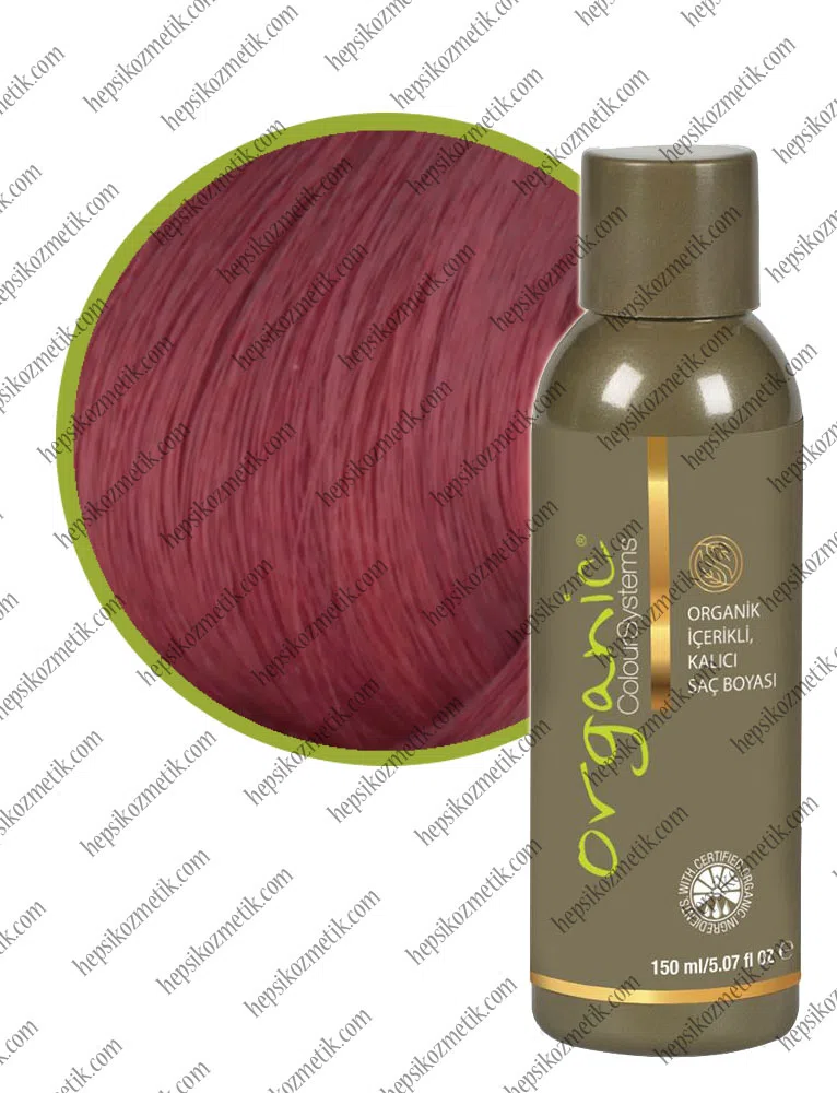 Organic Bitkisel Saç Boyası 5 FR Ateş Kırmızı Açık Kahve 150 Ml