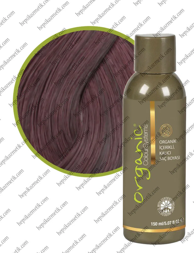Organic Bitkisel Saç Boyası 4 MH Orta Maun Kahve150 Ml