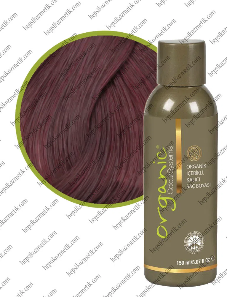 Organic Bitkisel Saç Boyası 5 MH Açık Maun Kahve 150 Ml