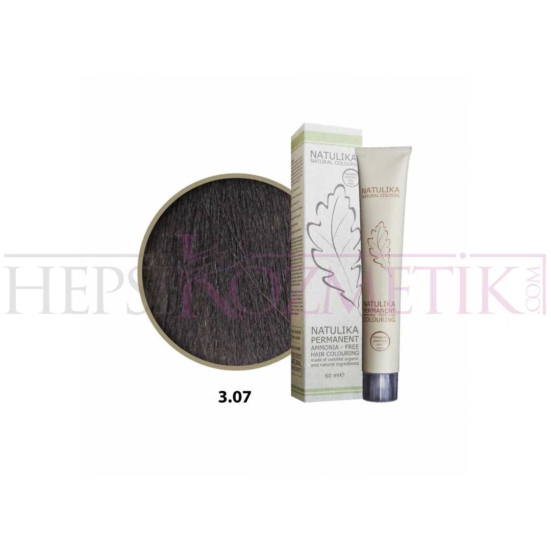 Seven Pigments (Natulika) Organic Saç Boyası 3.07 Meyan Kökü 60 Ml