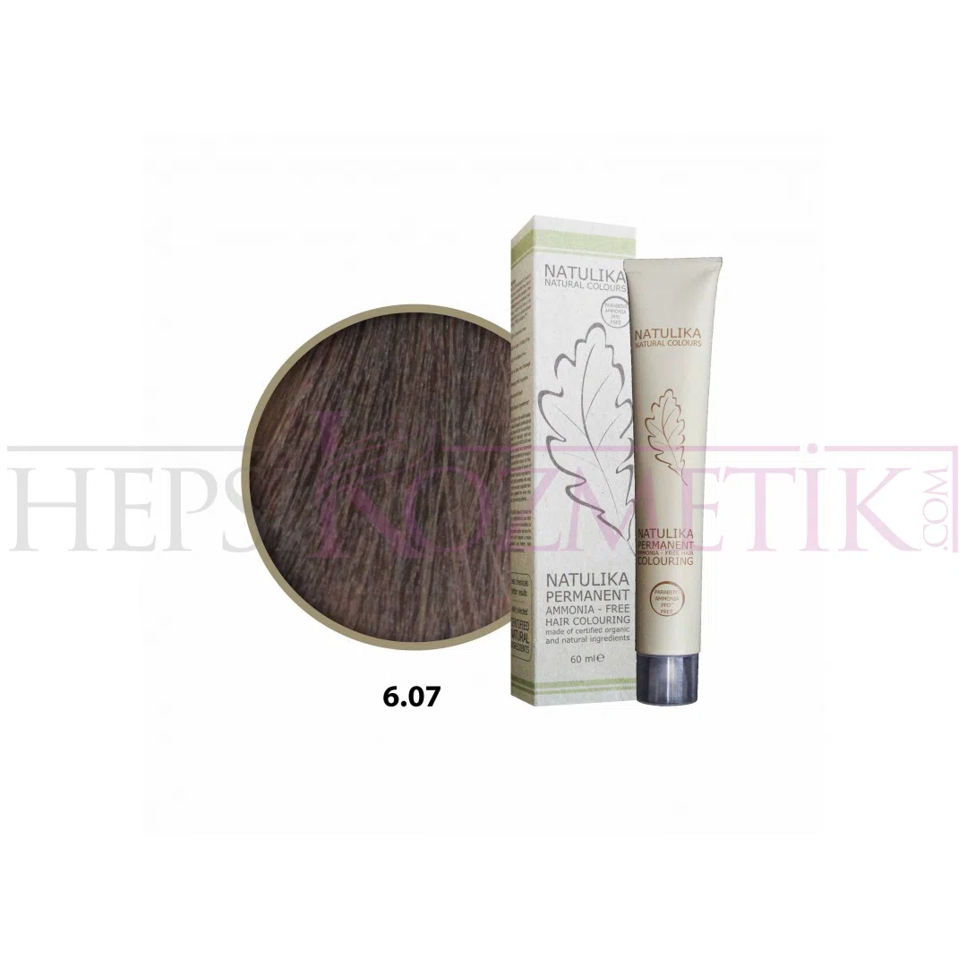 Seven Pigments(Natulika) Organic Saç Boyası 6.07 Karamel 60 Ml