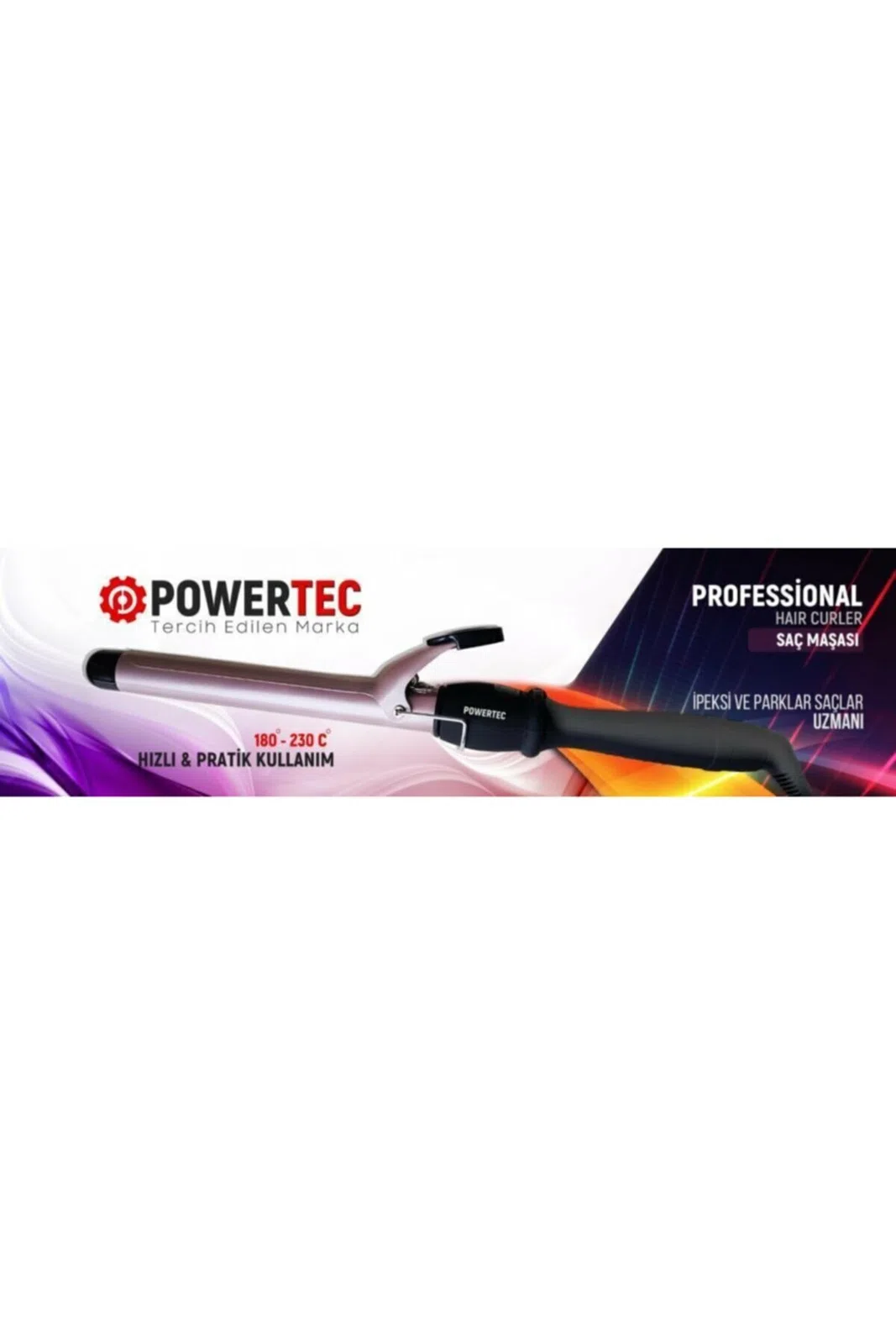 Powertec Seramik Dijital Saç Maşası 25 Mm