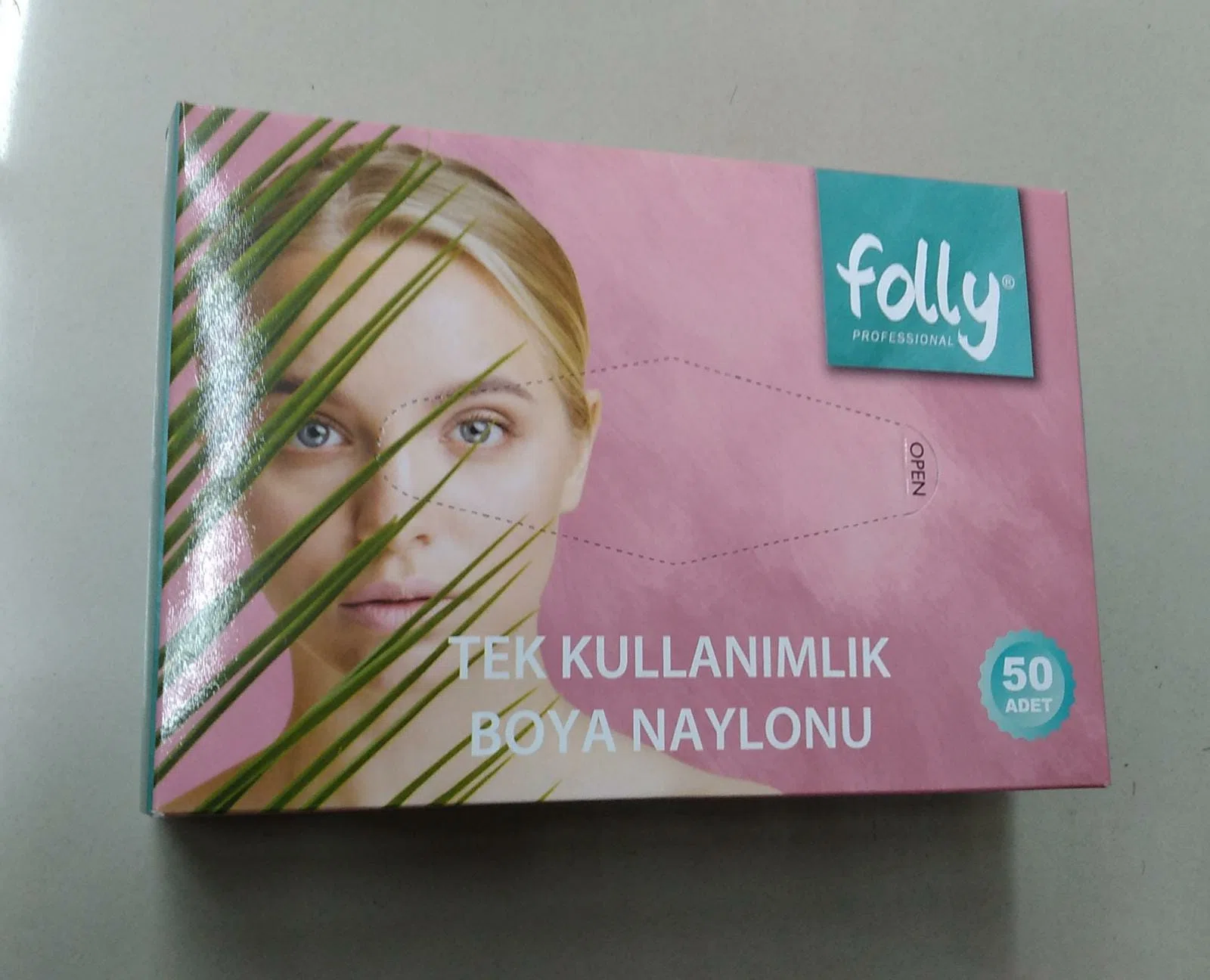 Folly Katlanmış Boya Penuarı 50 Adet