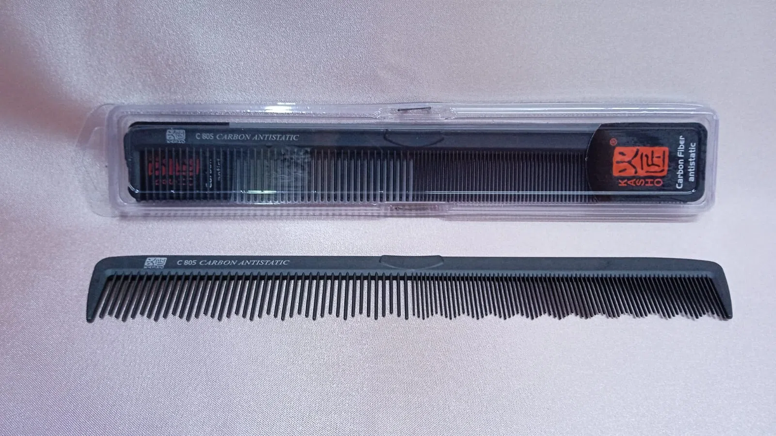 Kasho Karbon Fiber Antistatik Tarak C-805