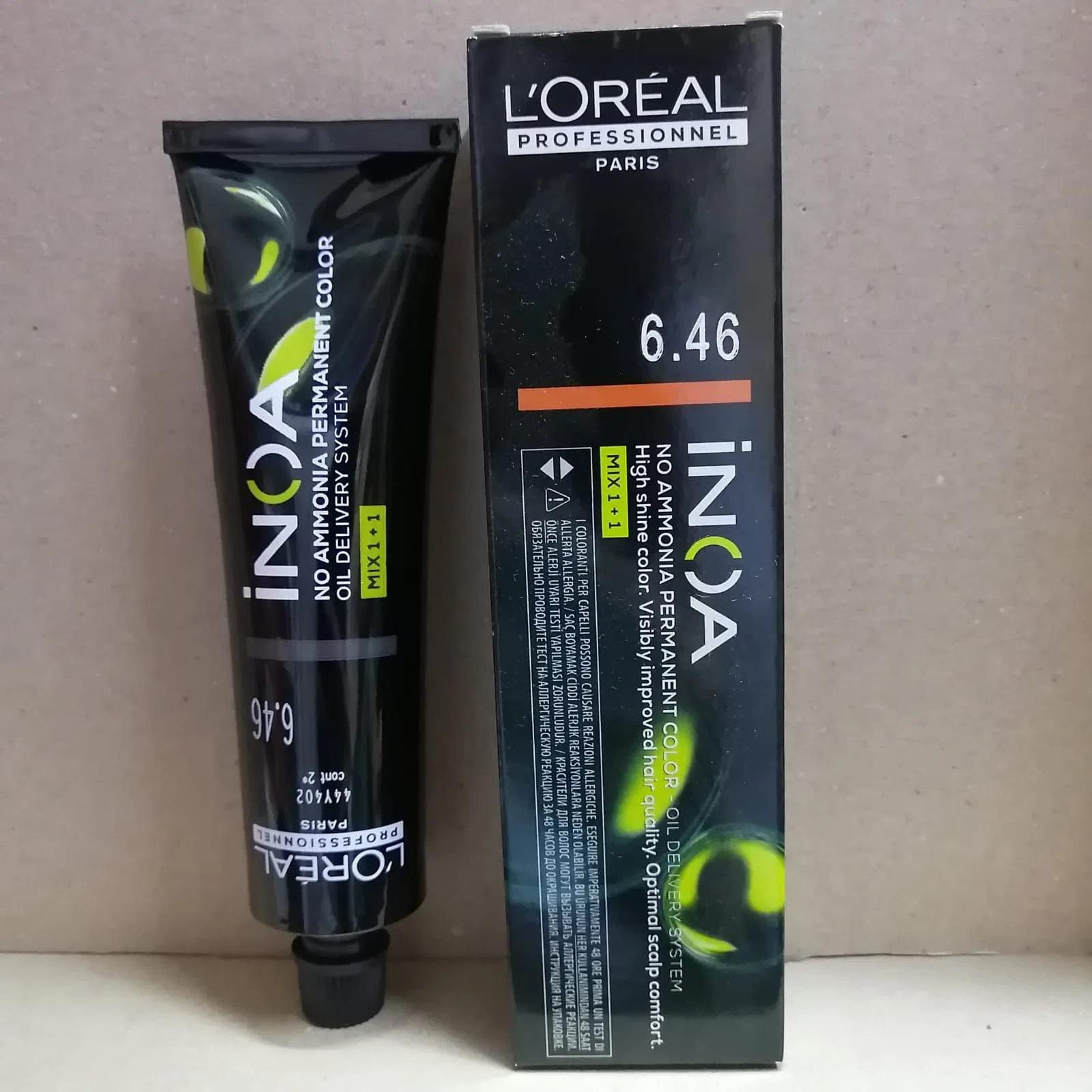 Inoa Saç Boyası 6,46 Koyu Kumral Bakır Kızıl 60 Ml