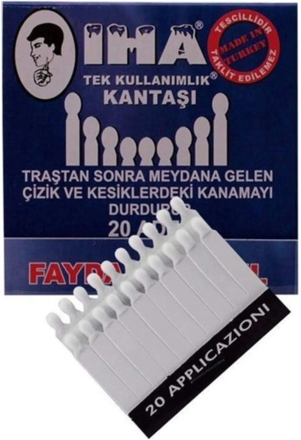 İha Tek Kullanımlık Kantaşı 20 Adet