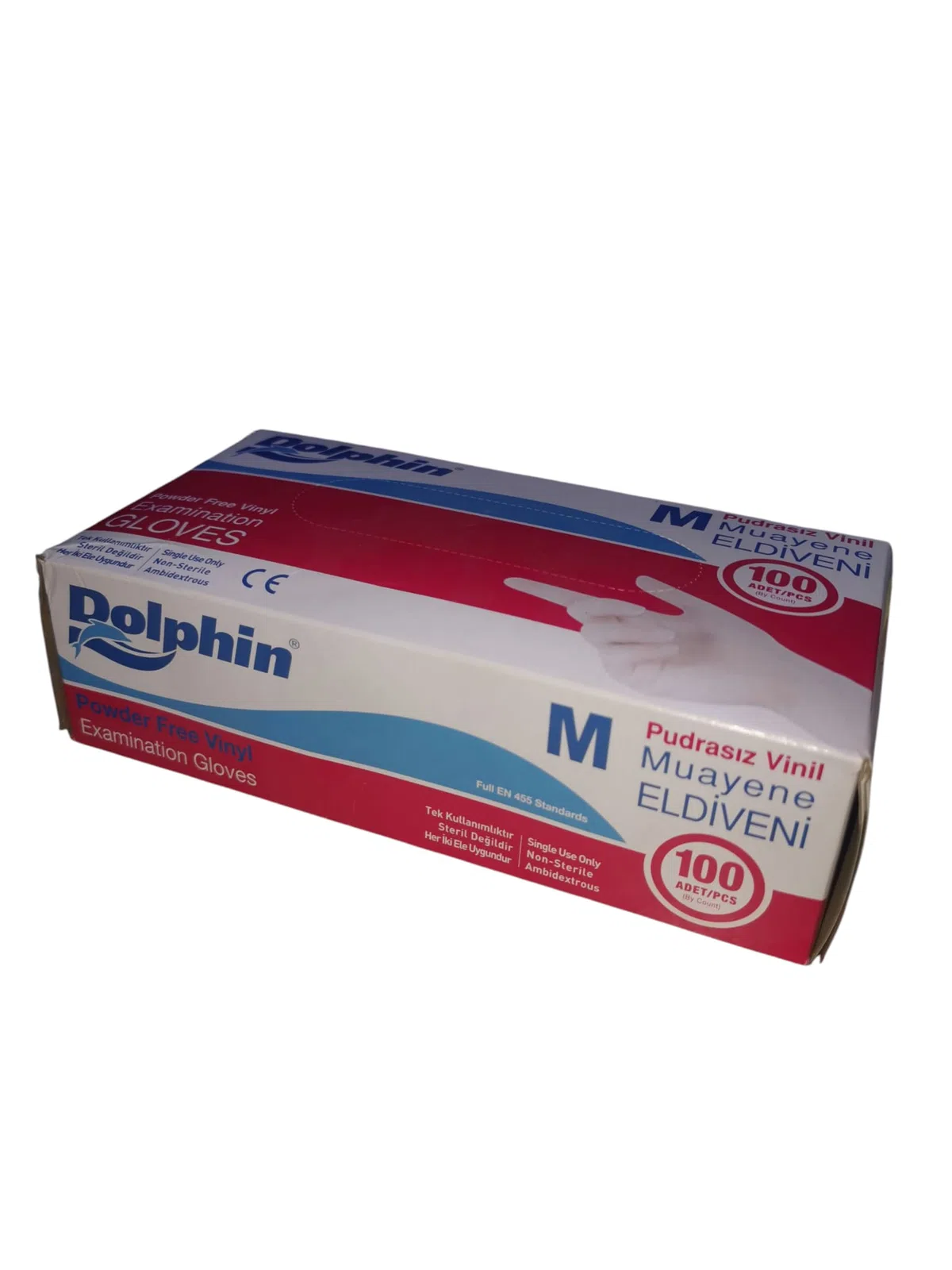 Vinil Eldiven Pudrasız Dolphin M 100 Adet